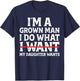 Funny Dad Father I'm A Grown Man I Do What My Daughter Wants