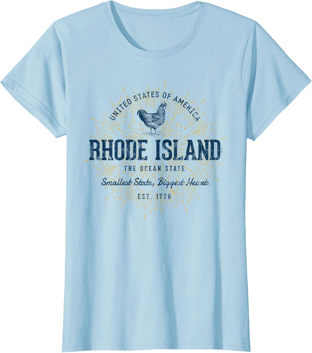 Vintage State of Rhode Island Retro