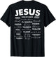 Jesus is King Names of God Hebrew Jesus Christian (On Back)