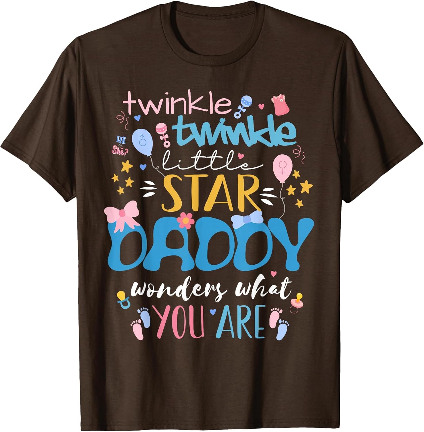 Twinkle Twinkle Little Star Gender Reveal for Daddy