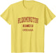 Bloomington Indiana in Vintage Athletic Sports Design