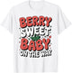 Berry Sweet Baby On The Way Cute Strawberry Pregnancy Reveal