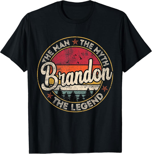 Brandon The Man The Myth The Legend Personalized Name