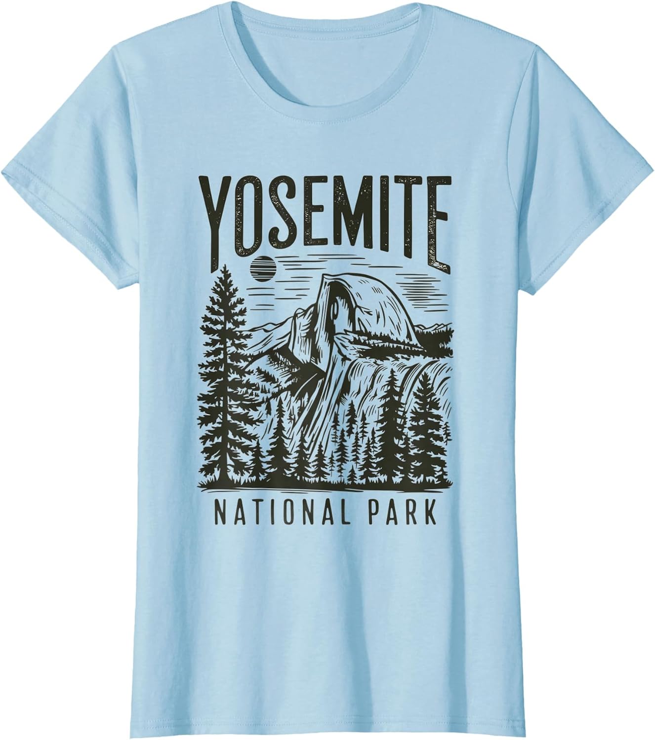 Retro Yosemite Half-Dome National Park Vintage