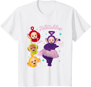 Teletubbies Tinky Winky & Group Sparkle 90's Icon