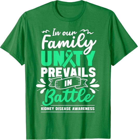 Kidney Disease Awareness wear Green Family Kidney Support