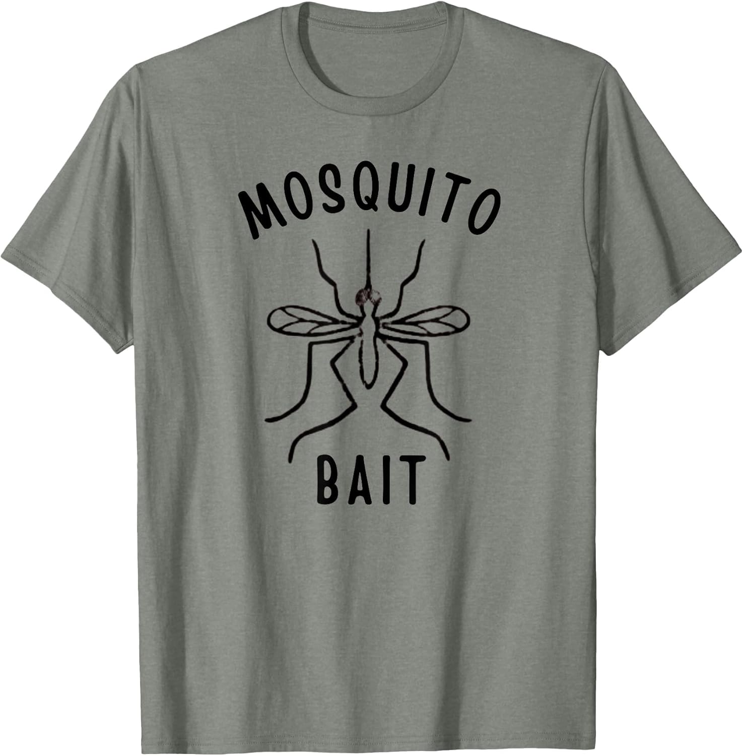 Mosquito Bait Funny Camping Campfire Outdoors Bug Bite