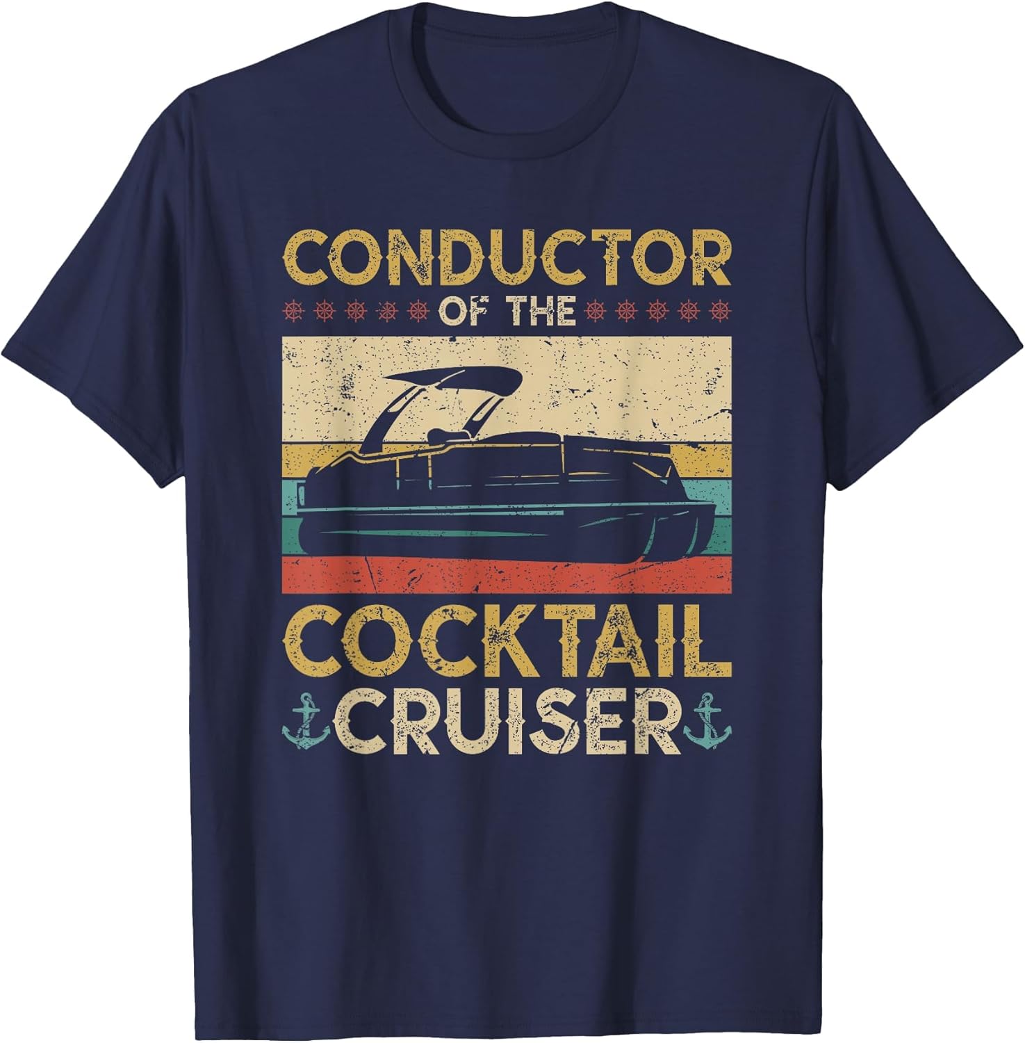 Conductor Cocktail Cruiser, Pontooning Pontoon Boat Captain