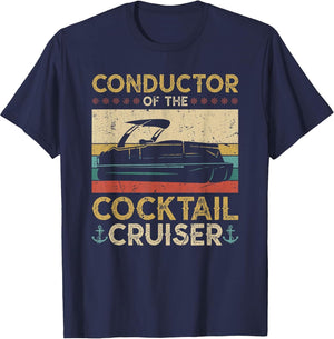 Conductor Cocktail Cruiser, Pontooning Pontoon Boat Captain
