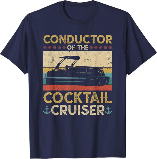 Conductor Cocktail Cruiser, Pontooning Pontoon Boat Captain