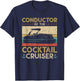 Conductor Cocktail Cruiser, Pontooning Pontoon Boat Captain
