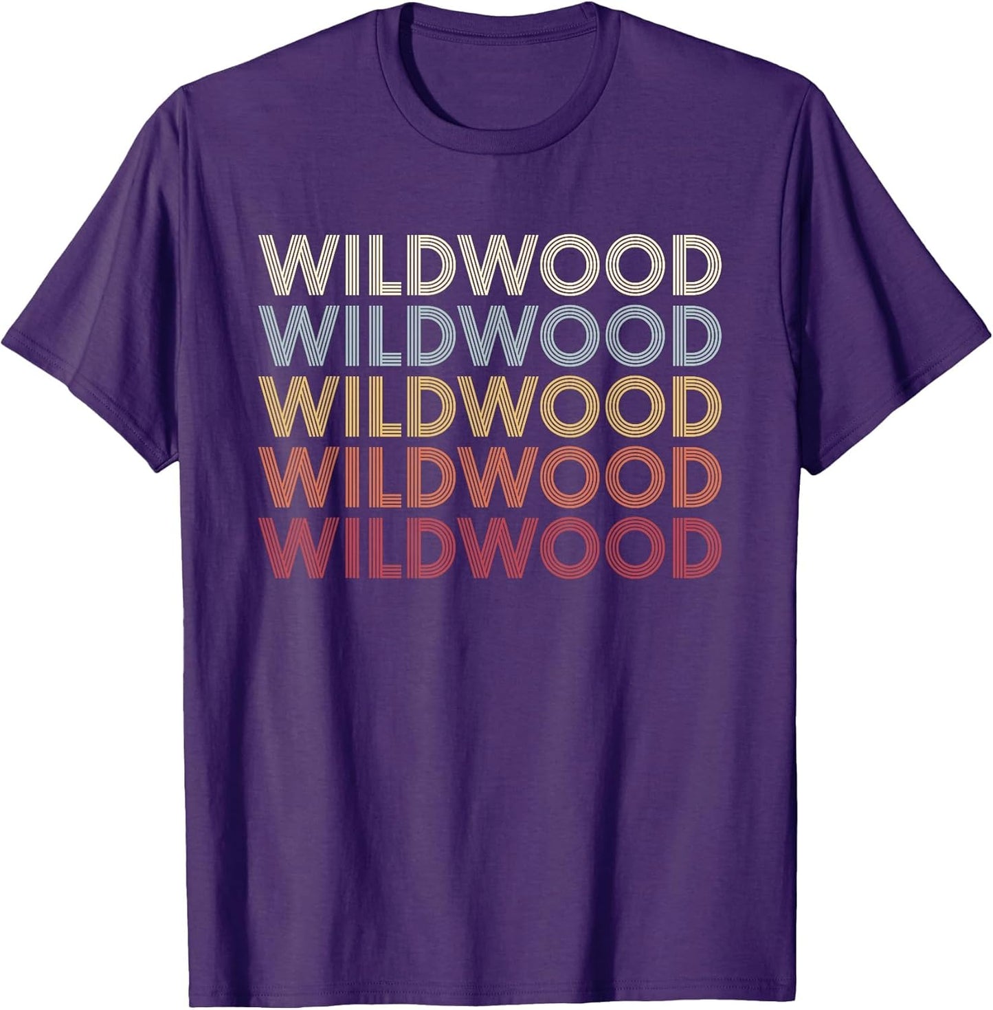 Wildwood Florida Wildwood FL Retro Vintage Text