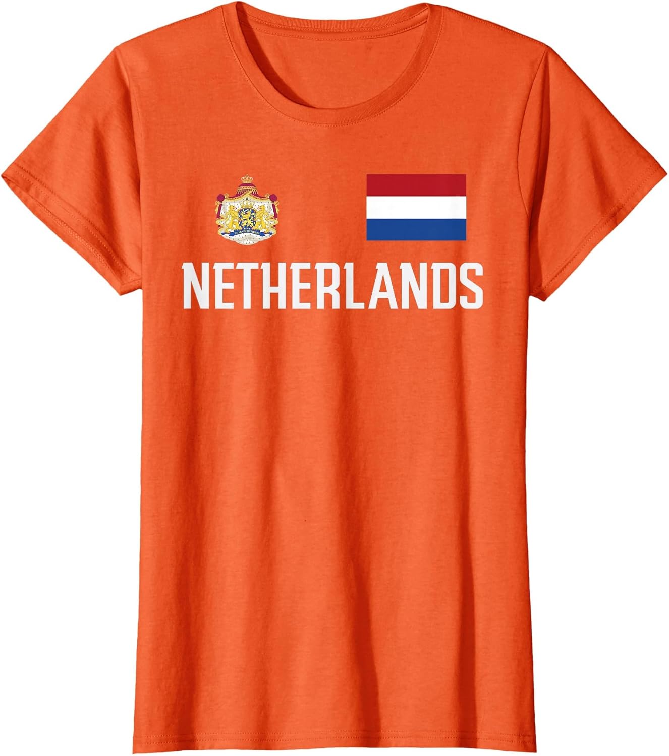 Netherlands Flag Football Soccer Fan Men Women Kids