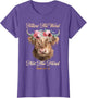 Follow The Word Not The Herd Christian Western Highland Cow
