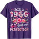 60 Year Old Made in 1966 Floral 60th Birthday Women
