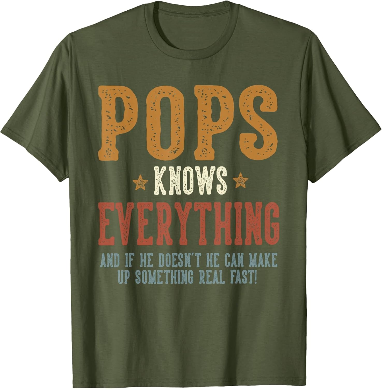 Pops Knows Everything - Humorous Father's Day Pops
