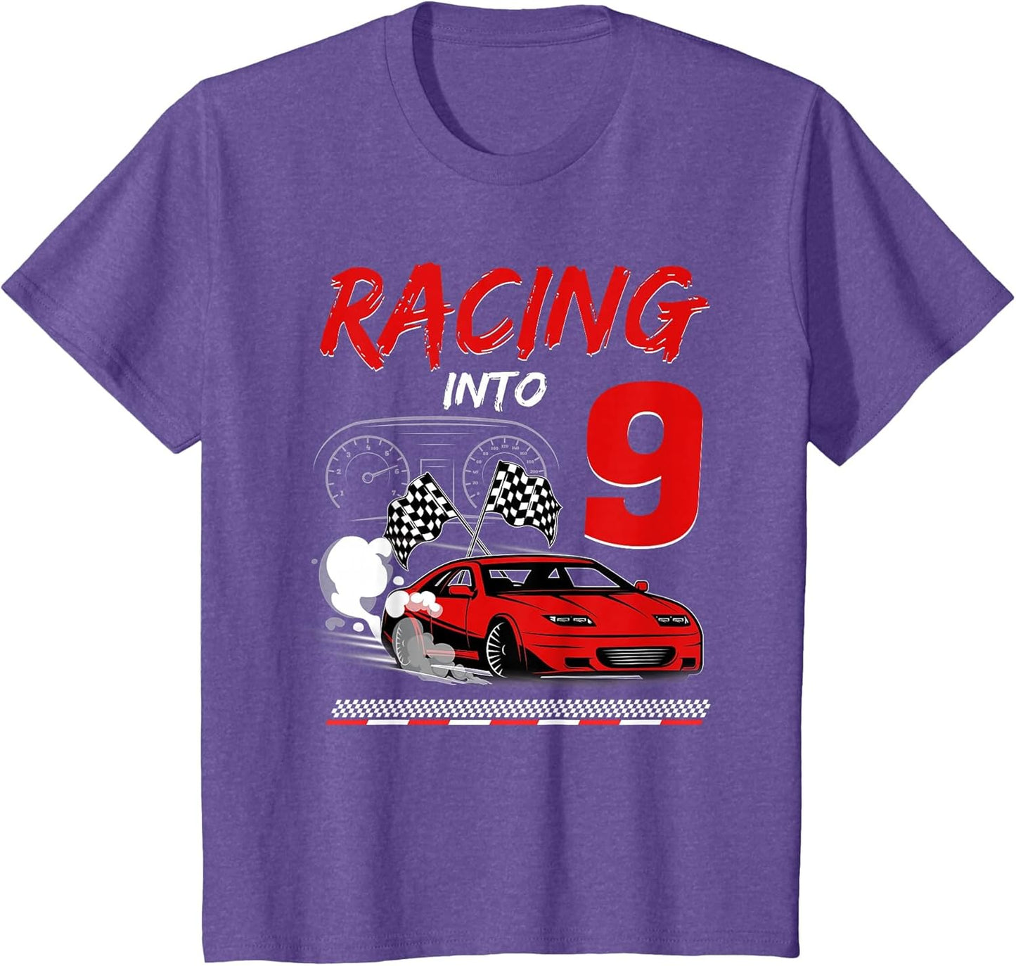 Racing into 9 Year Old Birthday Race Car 9th Boy Party