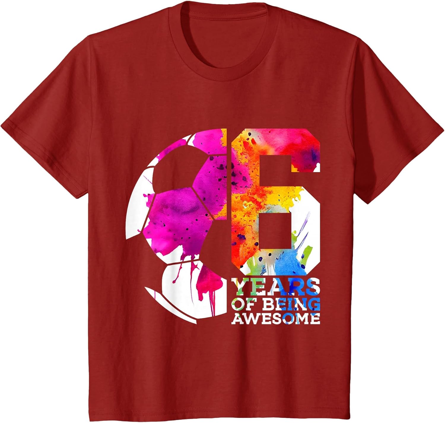 6 Years of Being Awesome Soccer 6TH Birthday