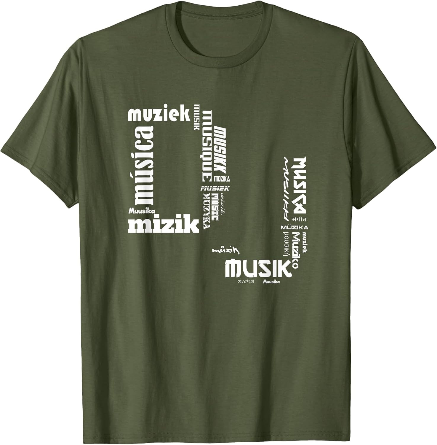DJ in International Languages Shirt