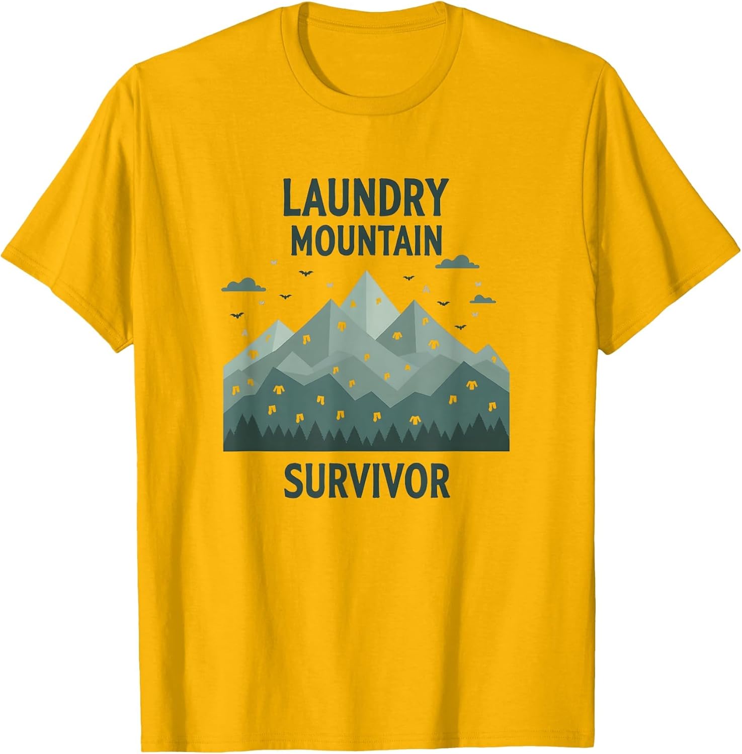 Laundry Mountain Survivor Funny Mom Design