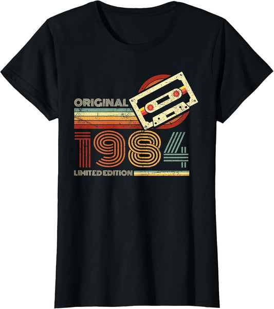 Retro Limited Edition 1984 Cassette Tape 42nd Birthday