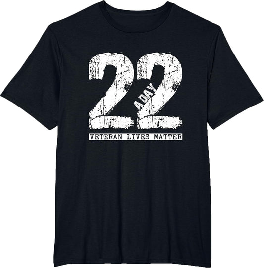 22 a Day Veteran Shirt - 22 a Day Veteran Suicide Apparel