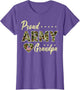 Proud Army Grandpa Camouflage Soldier Family Love Military