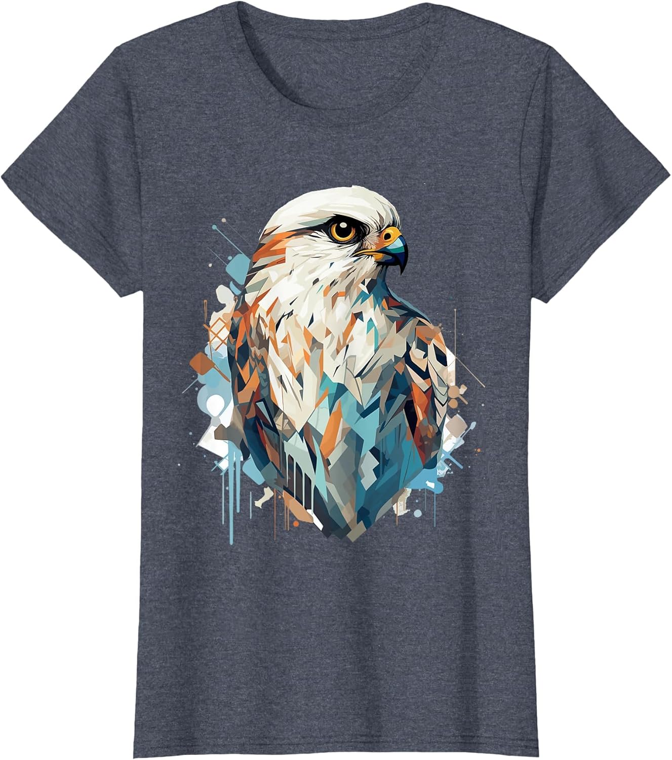 American Kestrel Bird Geometric Patten Art,Cute Kestrel Love