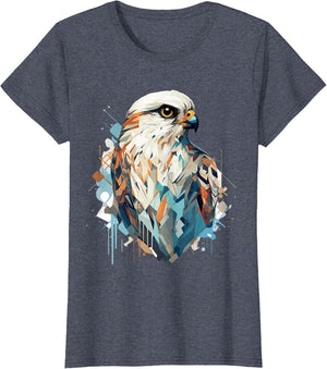 American Kestrel Bird Geometric Patten Art,Cute Kestrel Love