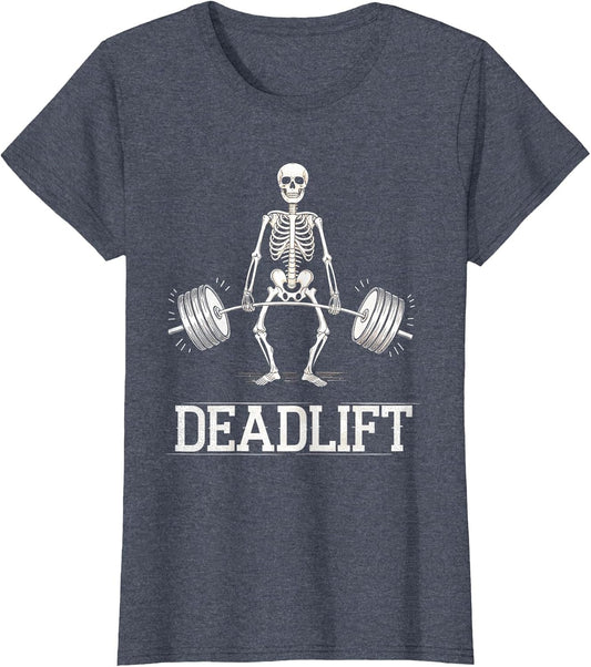 Deadlift Skeleton Weightlifting Fitness Gym Workout