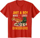Just a Boy Who Loves Dinosaurs Young Paleontologist