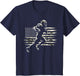 Camo US Flag American Football Player