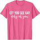 Eff You See Kay Why Oh You Funny Phrase