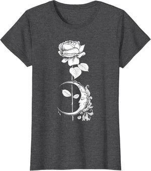 Moon Rose - Gothic Witch Witchcraft Occult Pagan