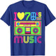 I Love 70's Music 1970s Themed Party 70's Outfit 70s Costume