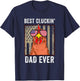 Chicken Dad Funny Farm Best Cluckin' Dad Ever Chicken