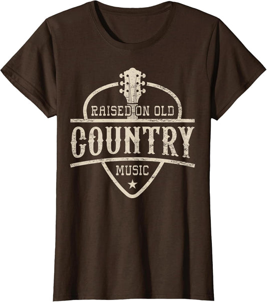 Raised On Old Country Music 80s 90s Vintage Southern Music