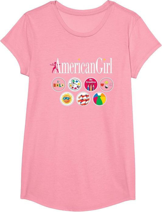 American Girl - Logo & Grin Pins