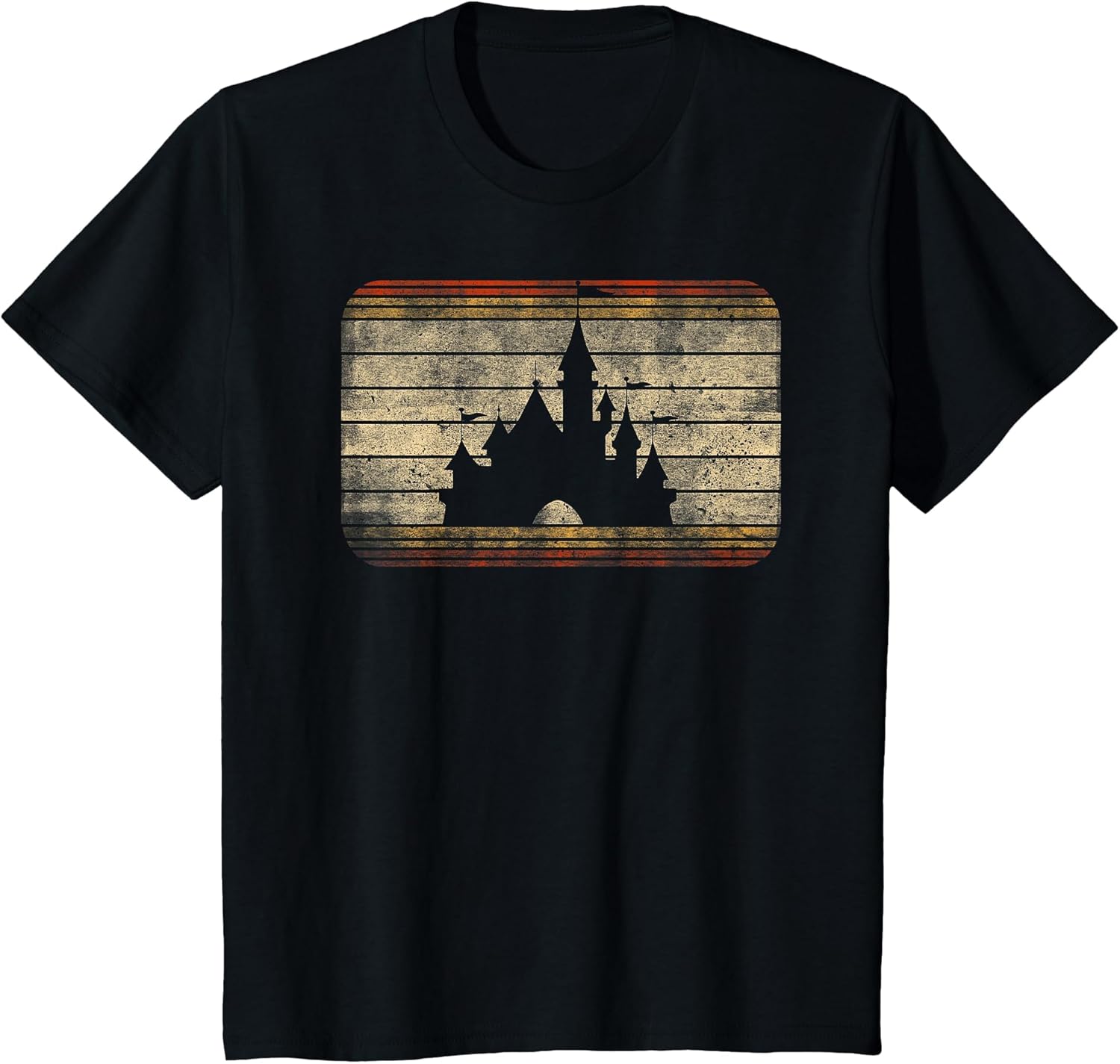 Magic Theme Castle Kingdom Amusement Park Retro 80's