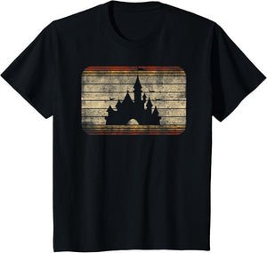 Magic Theme Castle Kingdom Amusement Park Retro 80's