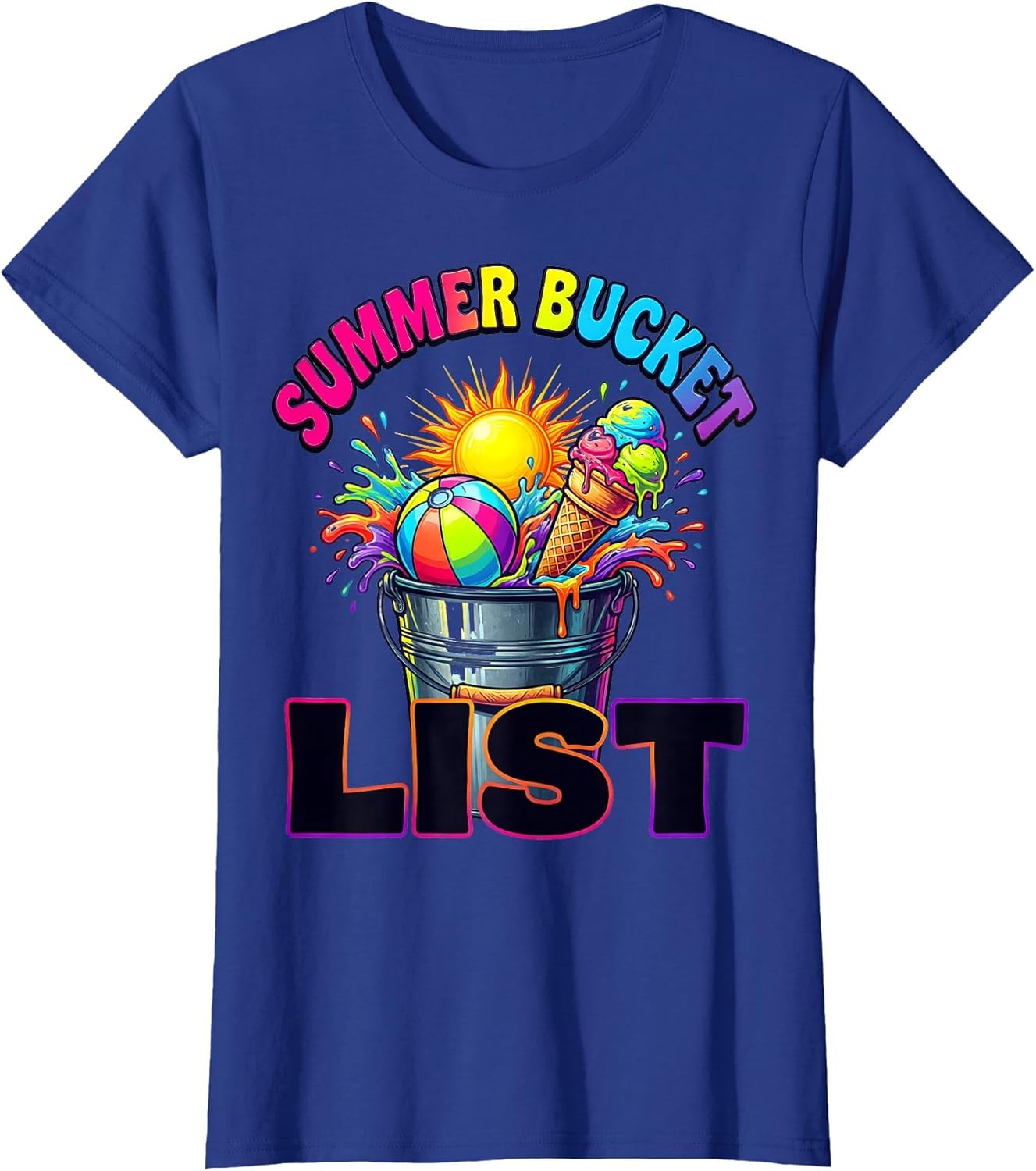 Last Day of School Summer Bucket List Design