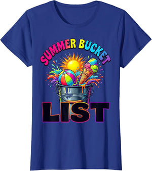 Last Day of School Summer Bucket List Design