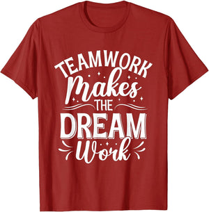 Teamwork Makes The Dream Work Collaboration Coworker