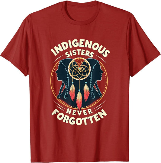 Indigenous Sisters Never Forgotten MMIW Design