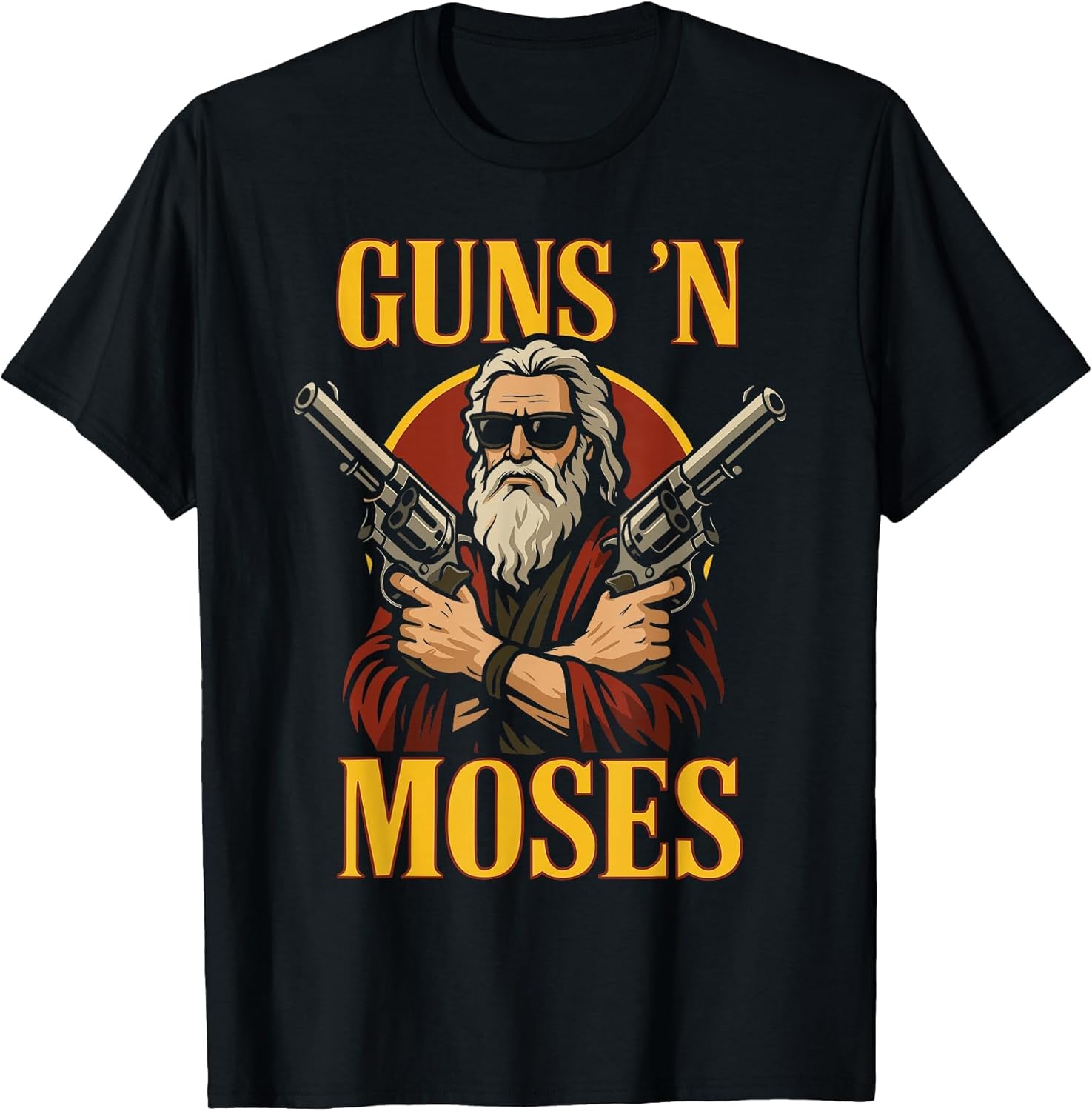 Guns N Moses - Funny Jewish Christian Bible Rock