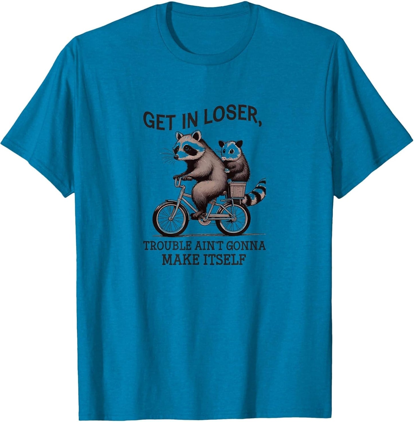 Cycling Raccoon & Opossum, Trouble Ain't Gonna Make Itself