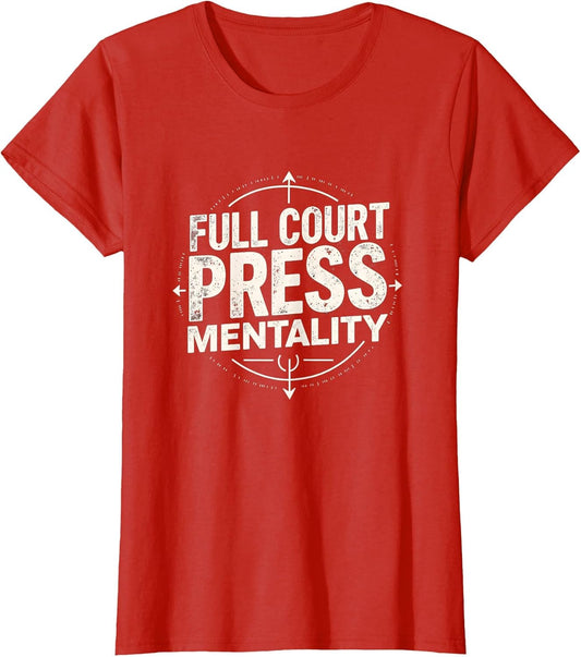 Full Court Press Mentality Basketball Design