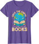 Save Earth It´s Only Planet with Books Reader Earth Day