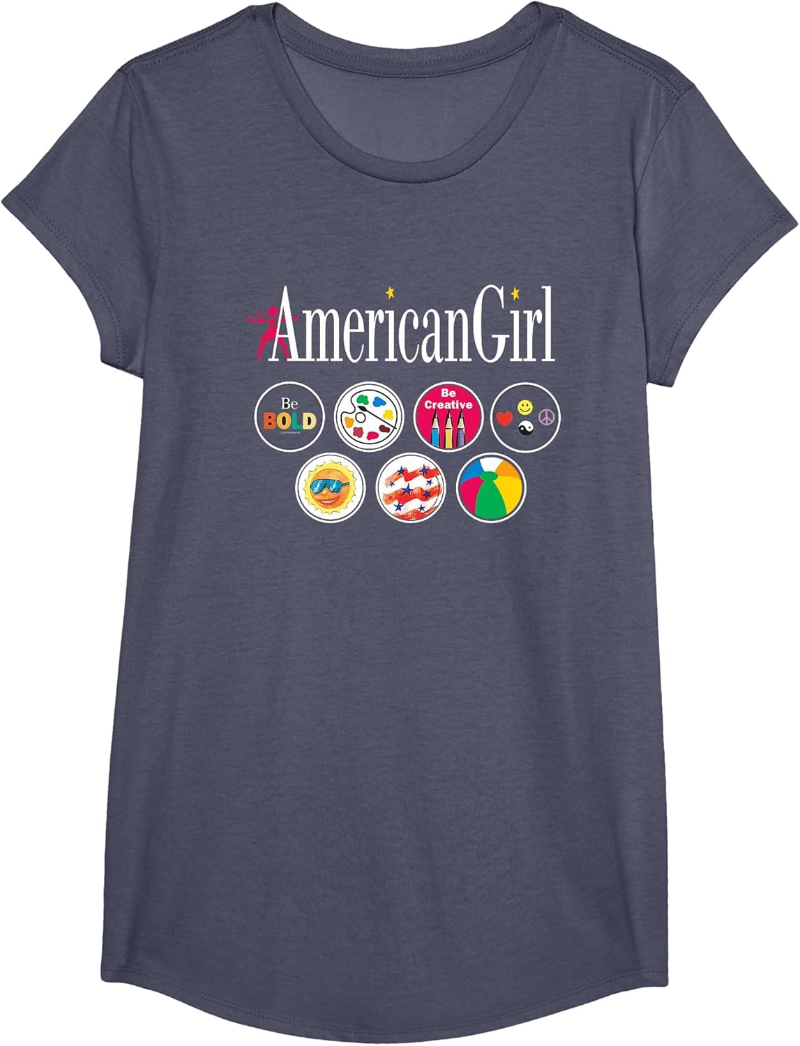 American Girl - Logo & Grin Pins