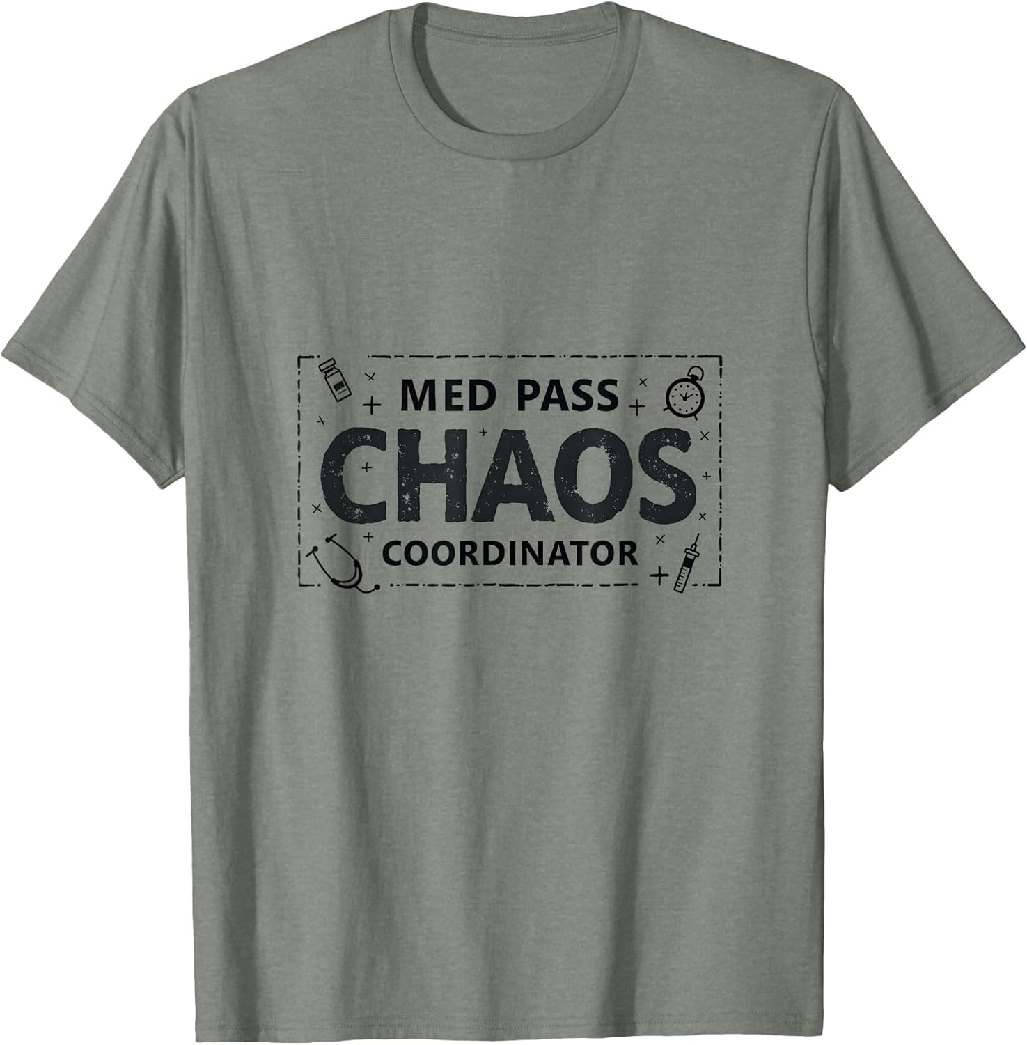 Med Pass Chaos Coordinator Funny Nurse Design